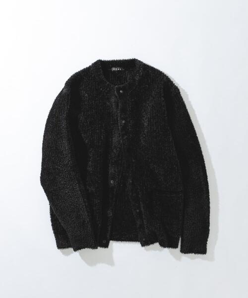 60s 黒 ブラック アクリルカーディガン 黒カーディガン TOWNCRAFT（タウンクラフト） カーディガン 60S CARDIGAN 無地