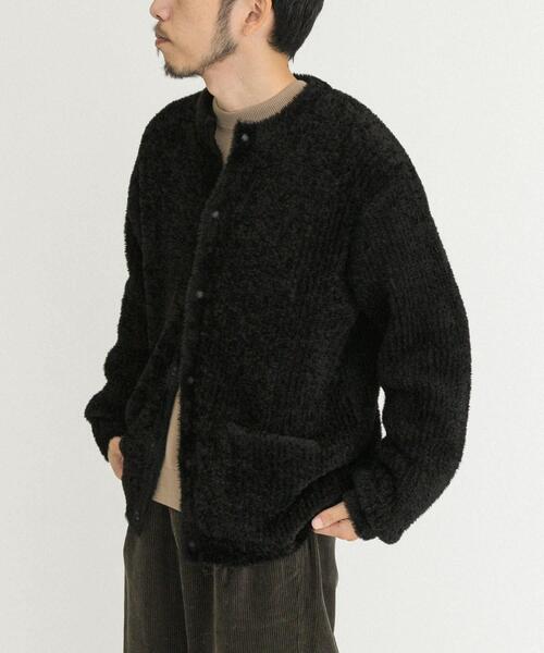 EKAL(エカル)の「OCTAカーディガン(カーディガン/ボレロ・メンズ・ブラック/チャコールグレー・MEDIUM/LARGE)」の3枚目の写真