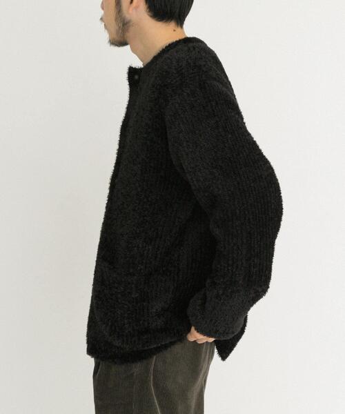 EKAL(エカル)の「OCTAカーディガン(カーディガン/ボレロ・メンズ・ブラック/チャコールグレー・MEDIUM/LARGE)」の5枚目の写真