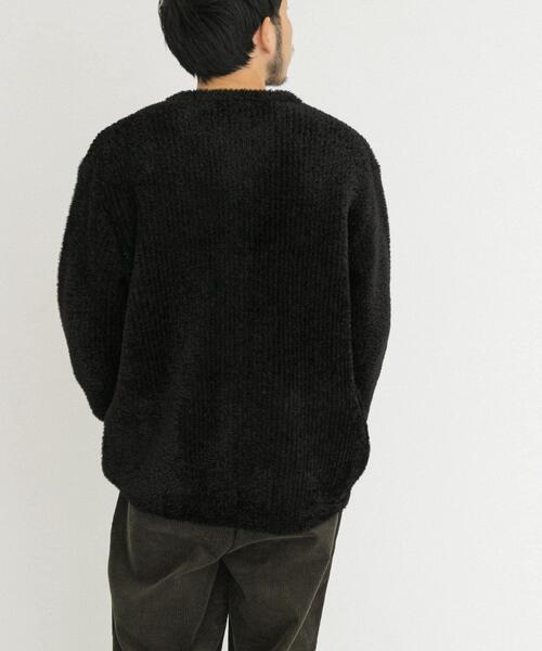 EKAL(エカル)の「OCTAカーディガン(カーディガン/ボレロ・メンズ・ブラック/チャコールグレー・MEDIUM/LARGE)」の6枚目の写真