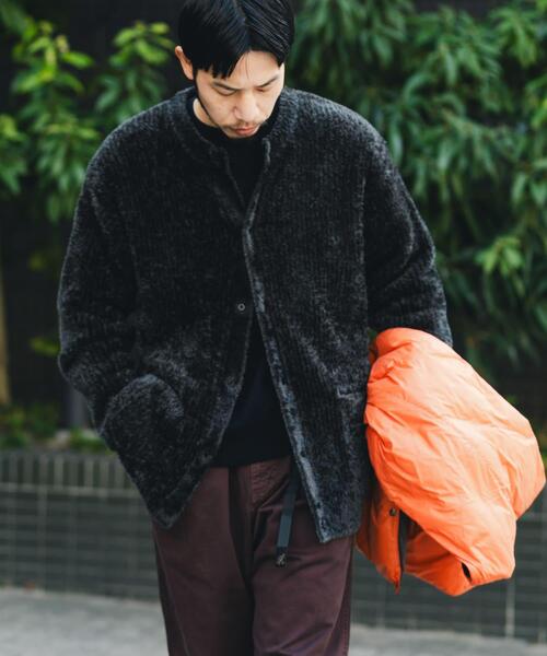 EKAL(エカル)の「OCTAカーディガン(カーディガン/ボレロ・メンズ・ブラック/チャコールグレー・MEDIUM/LARGE)」の12枚目の写真