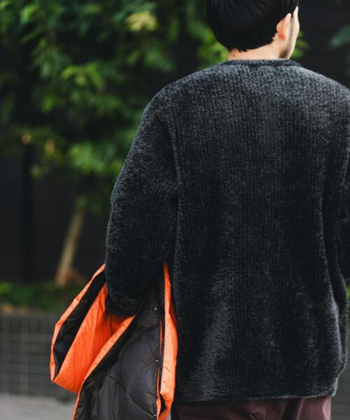 EKAL(エカル)の「OCTAカーディガン(カーディガン/ボレロ・メンズ・ブラック/チャコールグレー・MEDIUM/LARGE)」の14枚目の写真