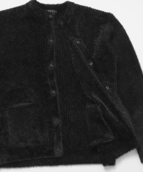 EKAL(エカル)の「OCTAカーディガン(カーディガン/ボレロ・メンズ・ブラック/チャコールグレー・MEDIUM/LARGE)」の17枚目の写真