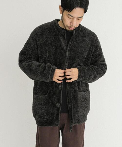 EKAL（エカル）の「OCTAカーディガン（カーディガン/ボレロ・メンズ・チャコールグレー/ブラック・MEDIUM/LARGE）」の13枚目の写真