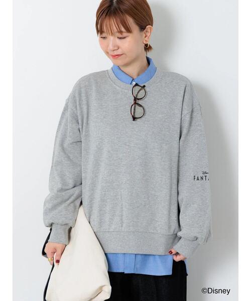 Lugnoncure（ルノンキュール）の「【Disney】FANTASIA/裏毛スウェット1（その他トップス・レディース・ネイビー/グレー・F）」の2枚目の写真