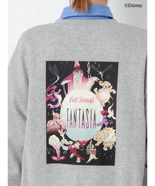 Lugnoncure（ルノンキュール）の「【Disney】FANTASIA/裏毛スウェット1（その他トップス・レディース・ネイビー/グレー・F）」の9枚目の写真