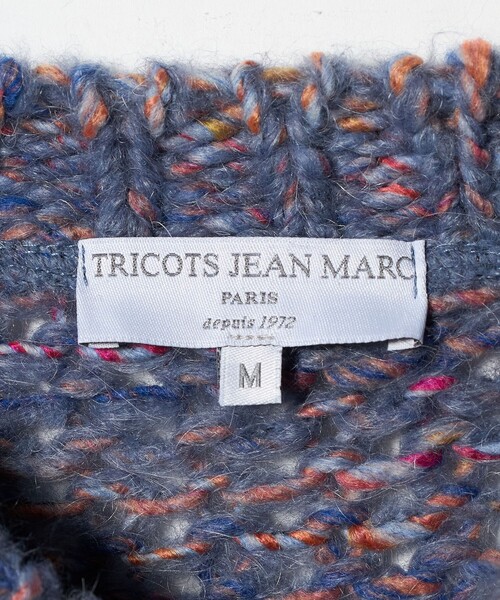 TRICOTS JEAN MARC（トリコットジーンマルク）の「＜TRICOTS JEAN MARC × Steven Alan＞ CARLIN/ニット（ニット/セーター・メンズ・オリーブ/ロイヤルブルー・L/M）」の7枚目の写真