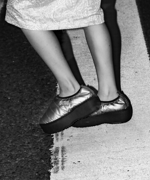 SUBU/スブ】SUBU VAMP Platform Circle SILVER/スブ ヴァンプ