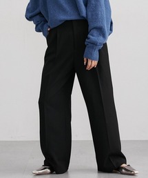 Soiunique | ツイル起毛素材２タックワイドパンツ　［Soiunique］(その他パンツ)