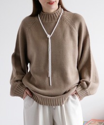 cepo | カシミアタッチハイネックニット〈ウォッシャブル〉(ニット/セーター)