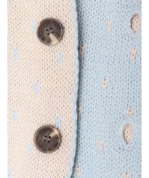 Ungrid（アングリッド）の「マルチウェイドットニットカーディガン（カーディガン/ボレロ・レディース・レッド/オフホワイト/ブルー・FREE）」の15枚目の写真