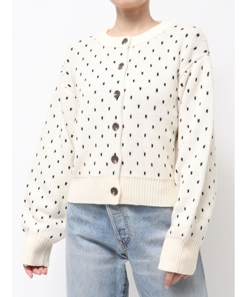 Ungrid（アングリッド）の「マルチウェイドットニットカーディガン（カーディガン/ボレロ・レディース・レッド/オフホワイト/ブルー・FREE）」の17枚目の写真