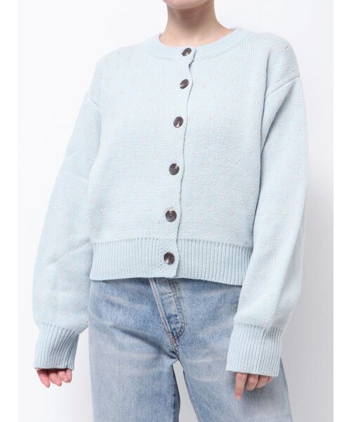 Ungrid（アングリッド）の「マルチウェイドットニットカーディガン（カーディガン/ボレロ・レディース・レッド/オフホワイト/ブルー・FREE）」の19枚目の写真