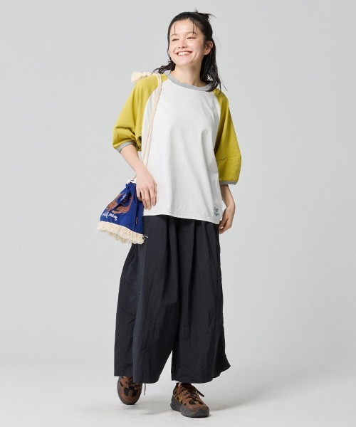 KRIFF MAYER Lady's Collection(クリフメイヤーレディースコレクション)の「スーベニア巾着バッグ(ショルダーバッグ・メンズ・オリーブ/ブラック/アイボリー/ブルー/ブラウン/イエロー・FREE)」の14枚目の写真
