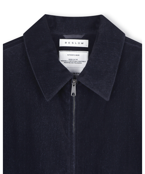 BESLOW(ビースロー)の「VELVET DENIM PADDED BLOUSON INDIGO(その他アウター・メンズ・その他・SMALL/MEDIUM/LARGE/X-LARGE)」の2枚目の写真