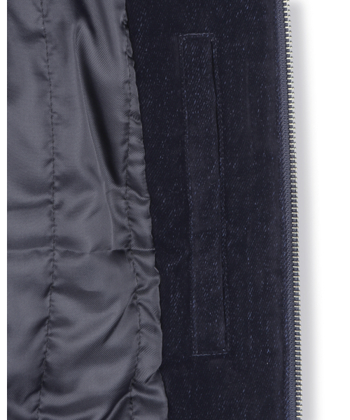 BESLOW(ビースロー)の「VELVET DENIM PADDED BLOUSON INDIGO(その他アウター・メンズ・その他・SMALL/MEDIUM/LARGE/X-LARGE)」の6枚目の写真