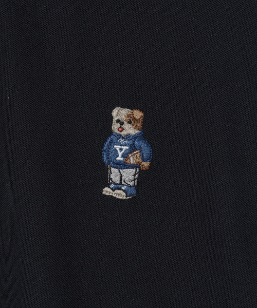 YALE(イェール)の「オーバーサイズ刺繍ダンクイックドライピケポロシャツブラック(ポロシャツ・レディース・その他・SMALL/MEDIUM/X-SMALL/LARGE/X-LARGE)」の4枚目の写真