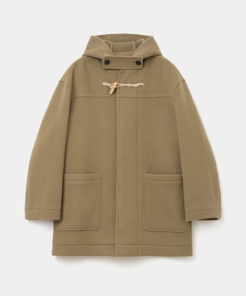 UNIFORM BRIDGE(ユニフォームブリッジ)の「oversized wool duffle coat camel(チェスターコート・メンズ・その他・MEDIUM/LARGE/X-LARGE)」の1枚目の写真