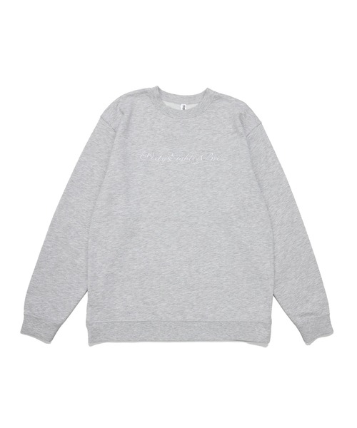 68&brothers(シックスティエイトアンドブラザーズ)の「68&BROTHERS シックスティーエイトアンドブラザーズ / Crew Sweat Futura emb.(スウェット・メンズ・ヘザーグレー/ブラック/アクア・MEDIUM/LARGE/X-LARGE)」の2枚目の写真