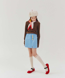 FRISE（フリゼ）の「ピュアスカート_スカイブルー_キッズ（スカート・キッズ）」