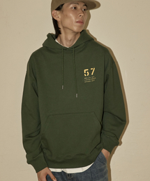 CAMEL WORK（キャメルワーク）の「NO.057 ロングドロップフードパーカー（ダークグリーン）（パーカー）」