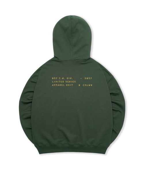 CAMEL WORK(キャメルワーク)の「NO.057 ロングドロップフードパーカー(ダークグリーン)(パーカー・メンズ・その他・LARGE/MEDIUM/X-LARGE)」の3枚目の写真