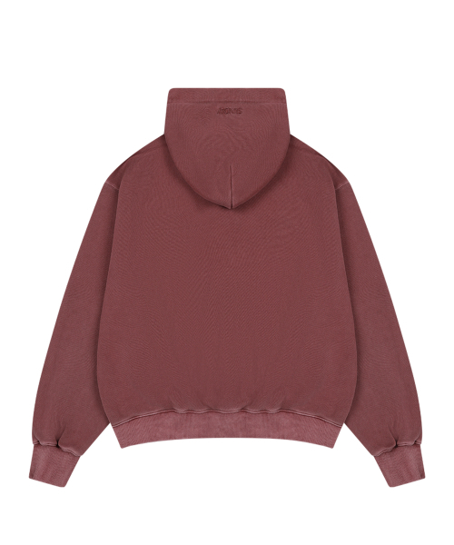 SUNDAY FRUIT MARKET（サンデーフルーツマーケット）の「LOVE, SUNDAY ZIP HOODIE WINE（パーカー・メンズ・その他・MEDIUM/LARGE）」の3枚目の写真