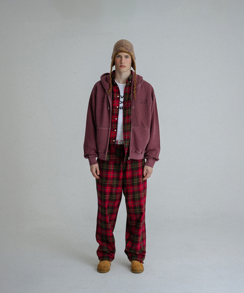 SUNDAY FRUIT MARKET（サンデーフルーツマーケット）の「LOVE, SUNDAY ZIP HOODIE WINE（パーカー・メンズ・その他・MEDIUM/LARGE）」の7枚目の写真