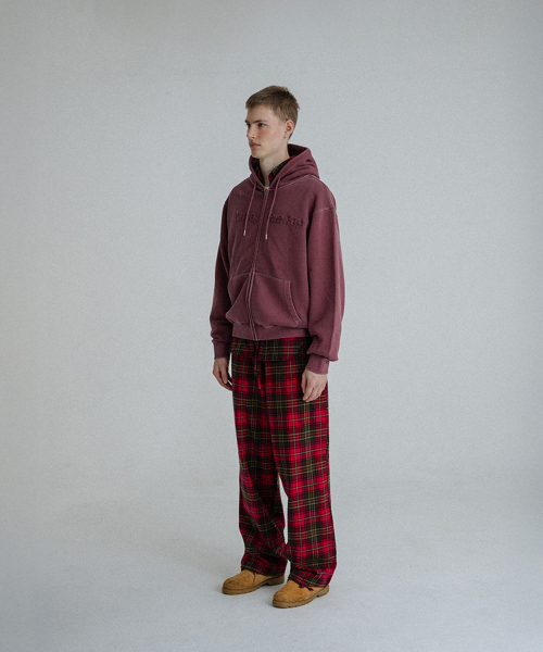 SUNDAY FRUIT MARKET（サンデーフルーツマーケット）の「LOVE, SUNDAY ZIP HOODIE WINE（パーカー・メンズ・その他・MEDIUM/LARGE）」の10枚目の写真