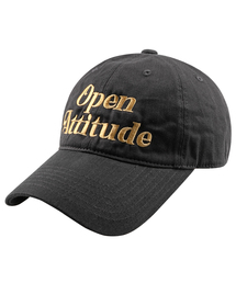 OPEN ATTITUDE（オープンアティチュード）の「ATTITUDE LETTERING BALL CAP[CHARCOAL]（キャップ）」