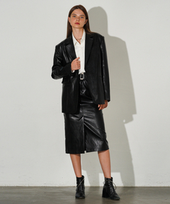 ジャケット・アウター THE CRIMIE / LEATHER CARDIGAN ジャケット・アウター THE CRIMIE / LEATHER CARDIGAN