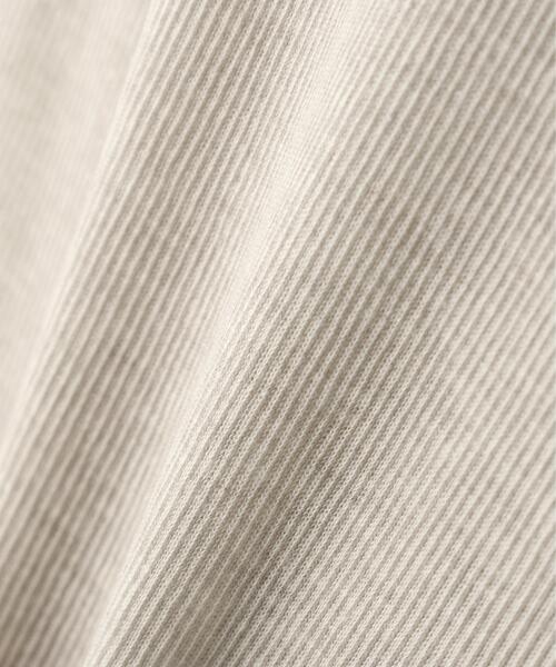 MARGARET HOWELL(マーガレットハウエル)の「COTTON SILK RIB TOP(Tシャツ/カットソー・レディース・ライトグレー/ブラック/ブルー・FREE)」の20枚目の写真