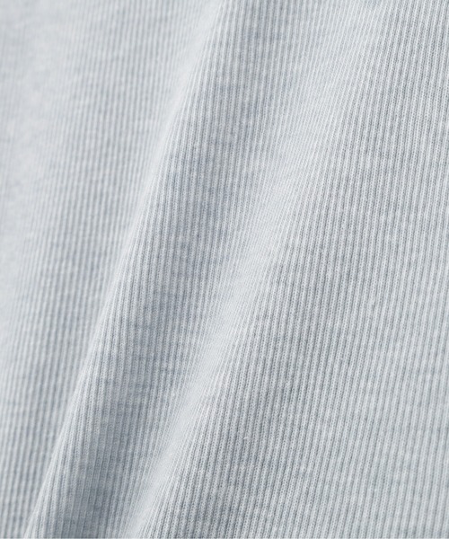 MARGARET HOWELL(マーガレットハウエル)の「COTTON SILK RIB TOP(Tシャツ/カットソー・レディース・ライトグレー/ブラック/ブルー・FREE)」の8枚目の写真
