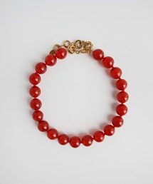 TUWAKRIM | 【TUWAKRIM】レッドアゲートネックレスL(ネックレス)