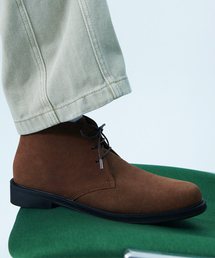 Basic Round Toe Chukka Boots_2NDF4900BS [Brown]