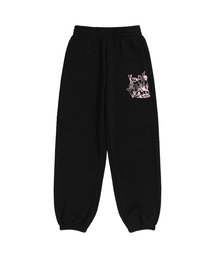 ROUGH SKETCH TRAINING PANTS (BLACK)