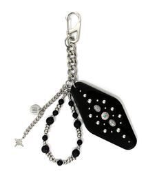 RAD FICTION（ラッドフィックション）の「MORGAN Western Ornament Key Ring - Turquoise & Black（キーケース/キーアクセサリー）」