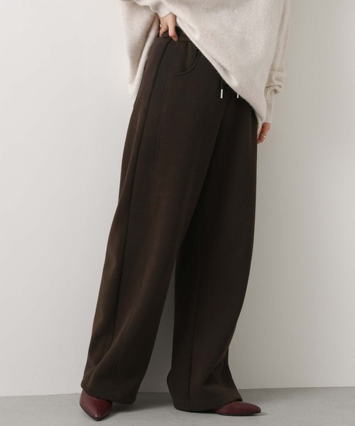 Gready Brilliant(グレディブリリアン)の「裏起毛スウェットパンツ(その他パンツ・レディース・ブラウン/トップグレー・38)」の2枚目の写真