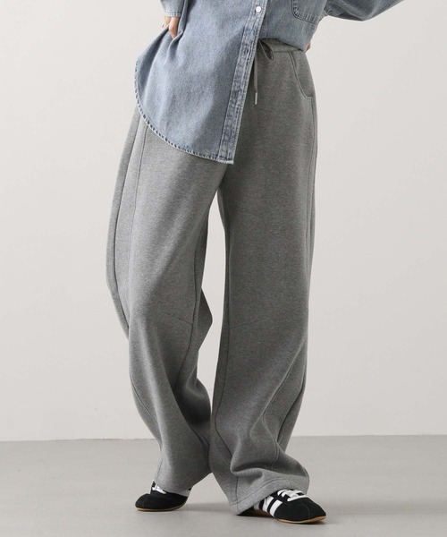 Gready Brilliant(グレディブリリアン)の「裏起毛スウェットパンツ(その他パンツ・レディース・ブラウン/トップグレー・38)」の1枚目の写真