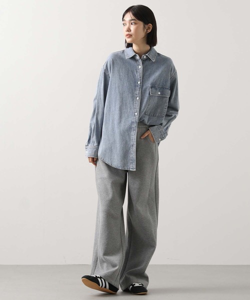 Gready Brilliant(グレディブリリアン)の「裏起毛スウェットパンツ(その他パンツ・レディース・ブラウン/トップグレー・38)」の6枚目の写真