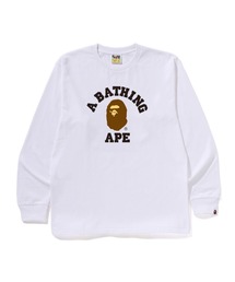 A BATHING APE | COLLEGE LS TEE(Tシャツ/カットソー)