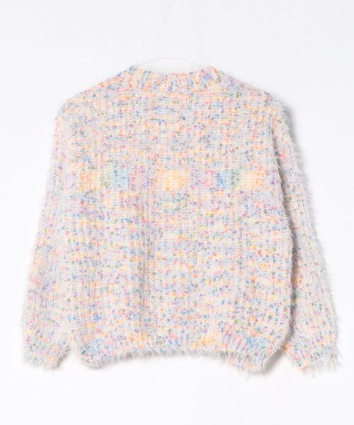 セール】ポコポコMIXヤーンニットカーディガン（カーディガン/ボレロ