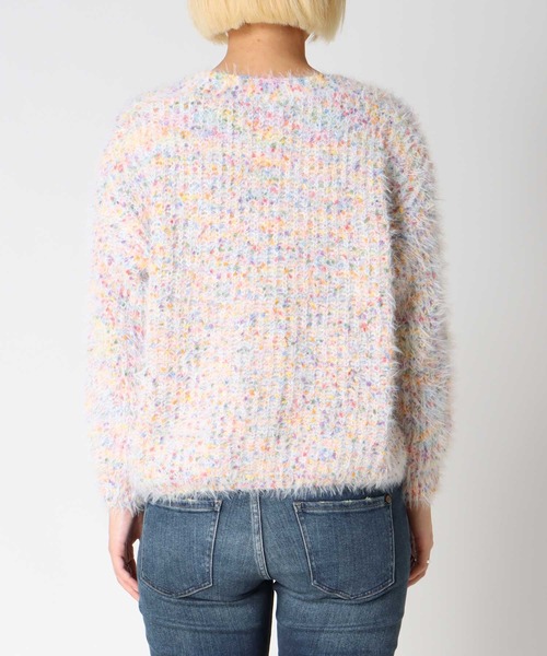 Cepica（セピカ）の「ポコポコMIXヤーンニットカーディガン（カーディガン/ボレロ・レディース・アイボリー・FREE）」の8枚目の写真