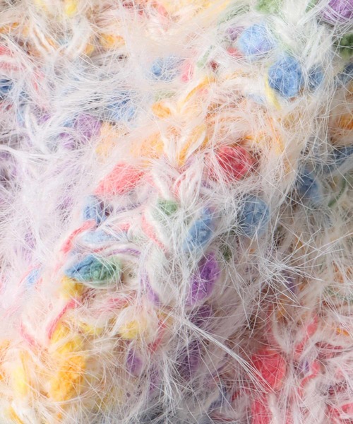 Cepica（セピカ）の「ポコポコMIXヤーンニットカーディガン（カーディガン/ボレロ・レディース・アイボリー・FREE）」の12枚目の写真