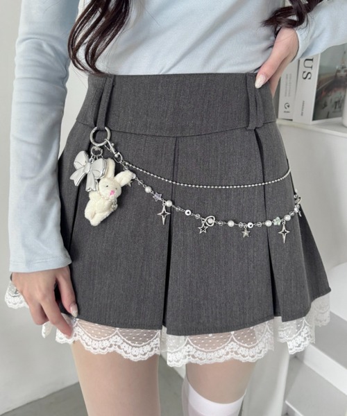 セール】ウサギチャームチェーンベルト（ベルト）｜Loueme（ルエム）の