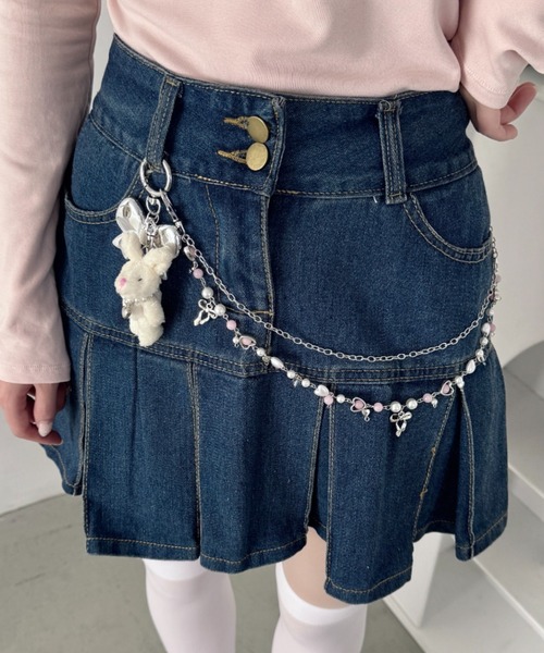 セール】ウサギチャームチェーンベルト（ベルト）｜Loueme（ルエム）の