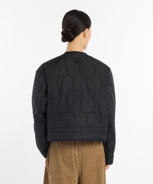 NEW BALANCE（ニューバランス）の「LNYパデットジャケット（ブルゾン・レディース・バーガンディー/ブラック・X-LARGE/LARGE/MEDIUM/SMALL）」の9枚目の写真