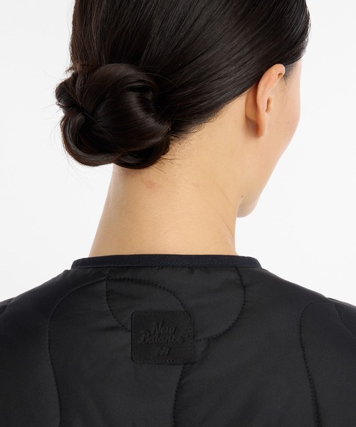 NEW BALANCE（ニューバランス）の「LNYパデットジャケット（ブルゾン・レディース・バーガンディー/ブラック・X-LARGE/LARGE/MEDIUM/SMALL）」の12枚目の写真