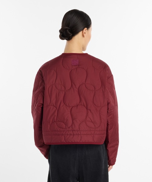 NEW BALANCE（ニューバランス）の「LNYパデットジャケット（ブルゾン・レディース・バーガンディー/ブラック・X-LARGE/LARGE/MEDIUM/SMALL）」の15枚目の写真