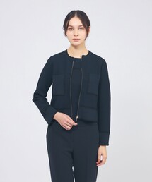 EPOCA｜エポカのノーカラージャケット通販 - ZOZOTOWN